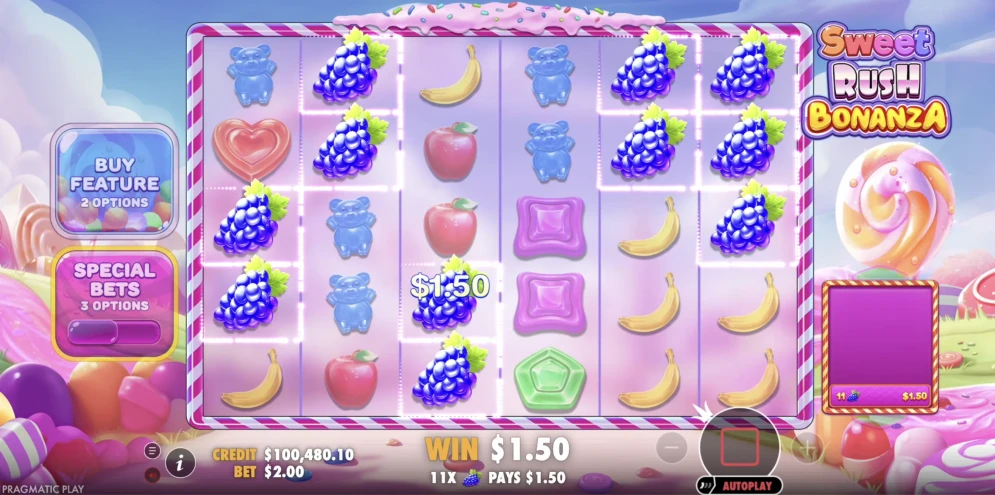 Sweet Rush Bonanza Slot