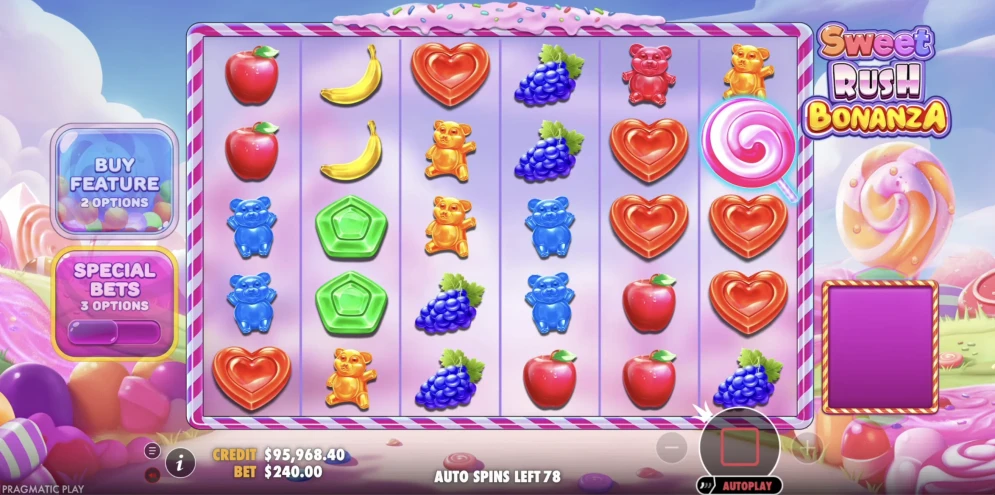 Sweet Rush Bonanza Slot